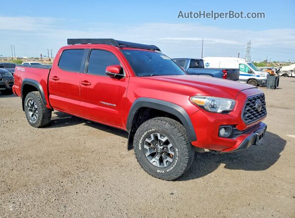 3TMAZ5CN1NM164375 2022 TOYOTA TACOMA Red Front right