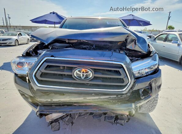 3TMAZ5CN2MM159457 2021 TOYOTA TACOMA Gray Front view