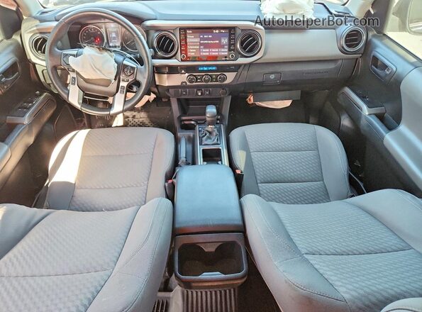 3TMAZ5CN2MM159457 2021 TOYOTA TACOMA Gray Dashboard view