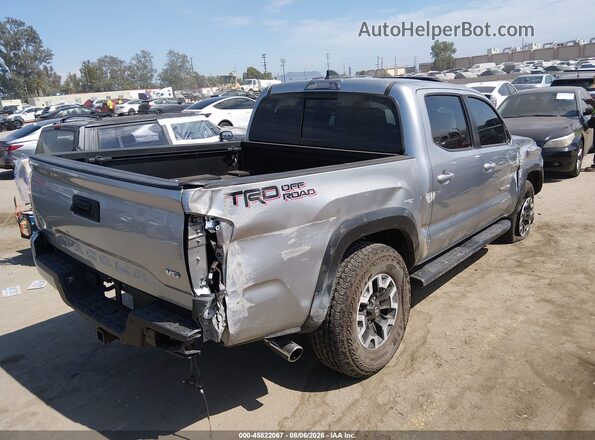 3TMAZ5CN2NM190998 2022 TOYOTA TACOMA Серебряный Задняя правая четверть
