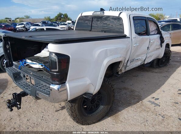 3TMAZ5CN3JM056415 2018 TOYOTA TACOMA White Trasero derecho