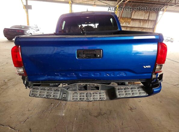 3TMAZ5CN4HM026656 2017 TOYOTA TACOMA Синий Вид сзади