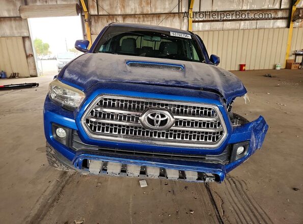 3TMAZ5CN4HM026656 2017 TOYOTA TACOMA Синий Вид спереди