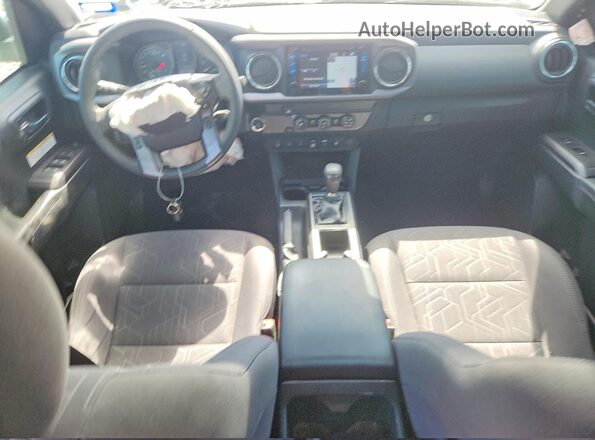 3TMAZ5CN4KM082443 2019 TOYOTA TACOMA White Вид панелі приладів
