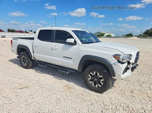 3TMAZ5CN4KM082443 2019 TOYOTA TACOMA White Передня права чверть