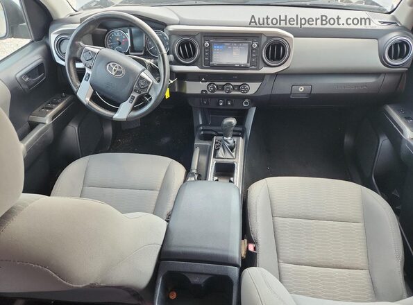 3TMAZ5CN4KM083138 2019 TOYOTA TACOMA Gray წინა პანელის ხედი