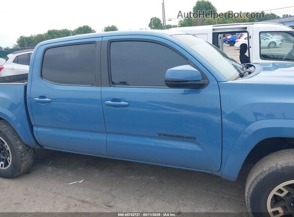 3TMAZ5CN4KM099050 2019 TOYOTA TACOMA Синий Вид щитка приборов