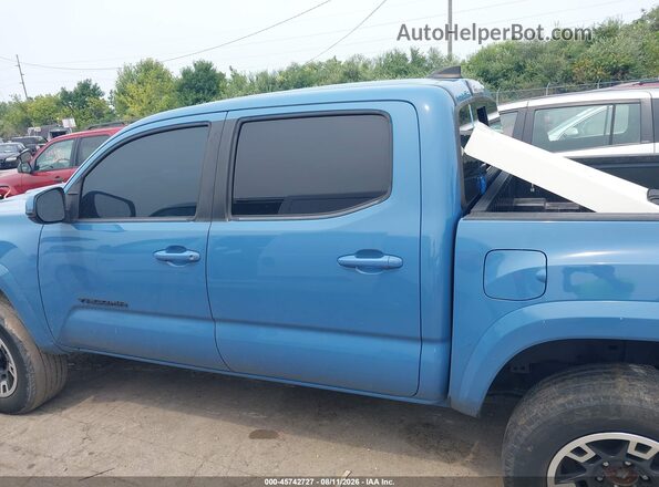 3TMAZ5CN4KM099050 2019 TOYOTA TACOMA Синий Вид задней части салона