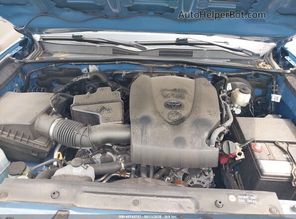 3TMAZ5CN4KM099050 2019 TOYOTA TACOMA Синий Вид сзади