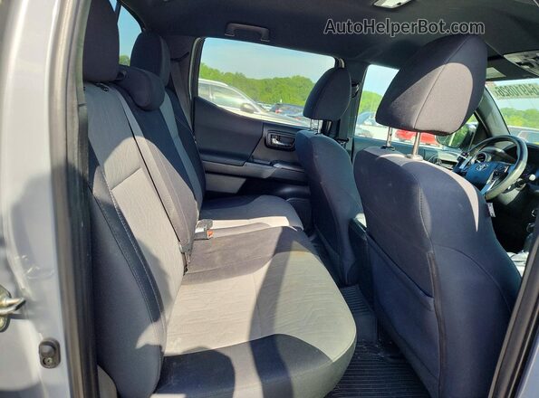 3TMAZ5CN5LM137161 2020 TOYOTA TACOMA Gray Вид задніх сидінь
