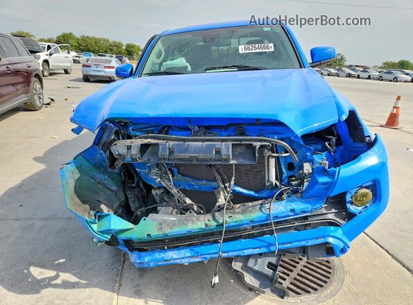 3TMAZ5CN5MM146685 2021 TOYOTA TACOMA Blue Front view