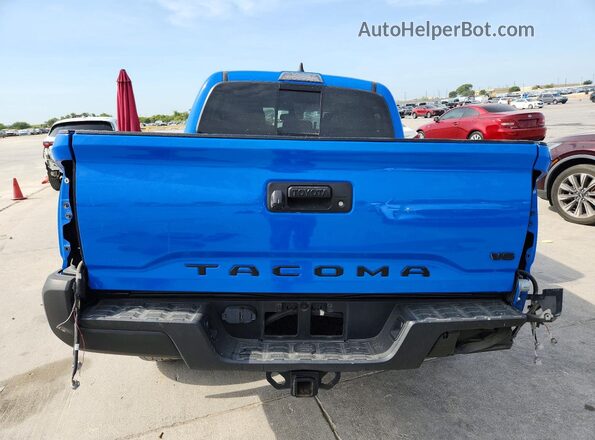 3TMAZ5CN5MM146685 2021 TOYOTA TACOMA Blue Rear view