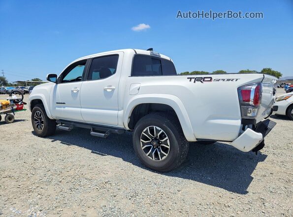 3TMAZ5CN5MM154964 2021 TOYOTA TACOMA White Հետևի ձախ