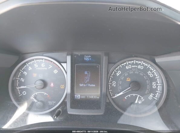 3TMAZ5CN6HM040171 2017 TOYOTA TACOMA Gray Vista de los asientos traseros