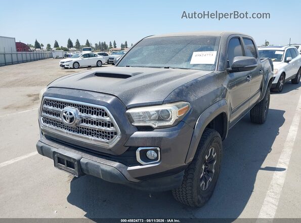 3TMAZ5CN6HM040171 2017 TOYOTA TACOMA Gray Vista tres cuartos delantera izquierda