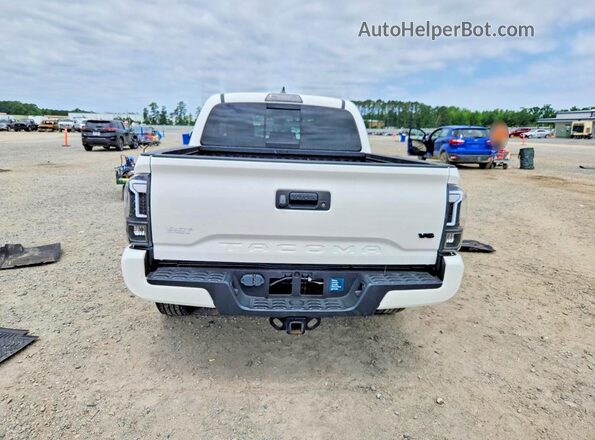 3TMAZ5CN6KM083142 2019 TOYOTA TACOMA White უკანა ხედი