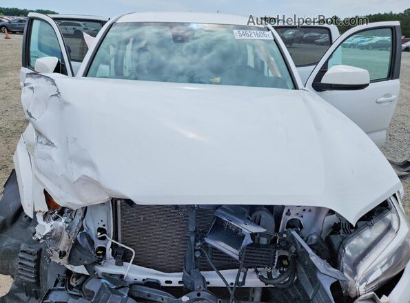 3TMAZ5CN6KM083142 2019 TOYOTA TACOMA White უკანა სალონის ხედი