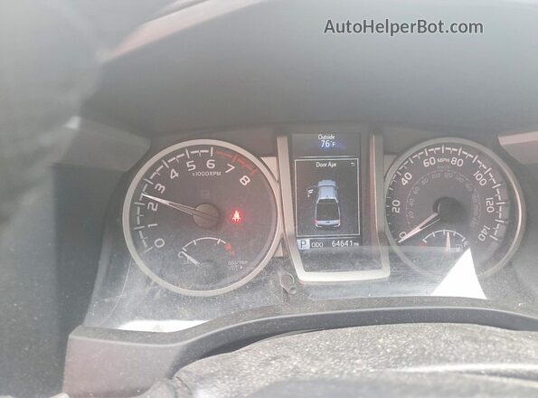 3TMAZ5CN6MM149515 2021 TOYOTA TACOMA Gray Instrument cluster view