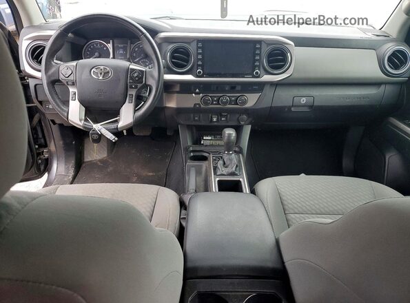 3TMAZ5CN6MM149515 2021 TOYOTA TACOMA Gray Dashboard view