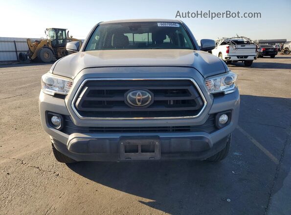 3TMAZ5CN6MM151085 2021 TOYOTA TACOMA Silver Widok z przodu