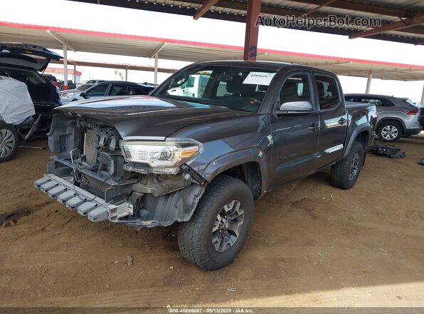 3TMAZ5CN7HM036355 2017 TOYOTA TACOMA Gray Przód lewy
