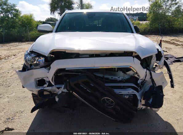 3TMAZ5CN8PM218161 2023 TOYOTA TACOMA Белый Вид задней части салона