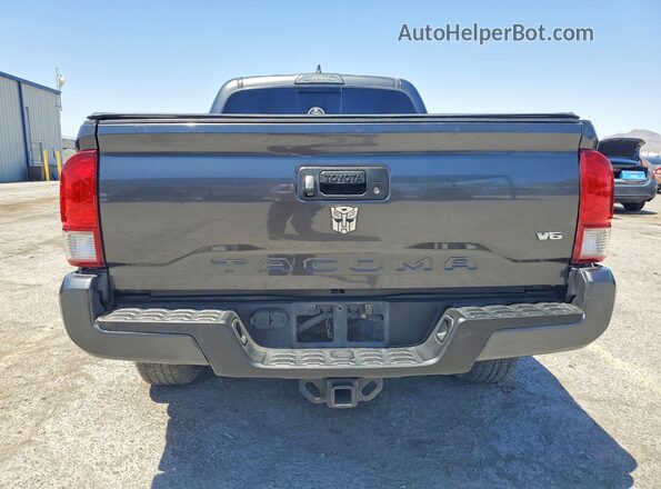 3TMBZ5DN1HM011406 2017 TOYOTA TACOMA Угольный Вид сзади
