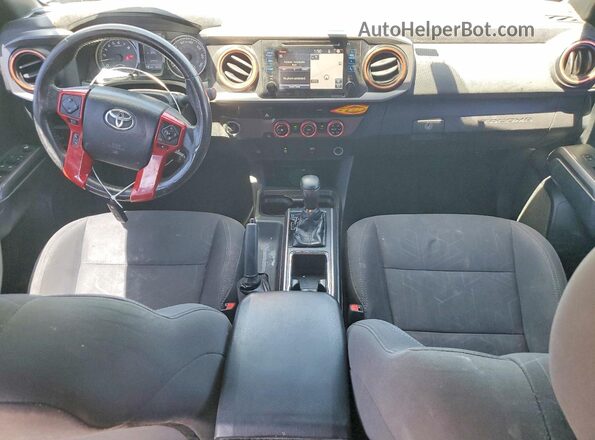 3TMBZ5DN1HM011406 2017 TOYOTA TACOMA Угольный Вид панели приборов