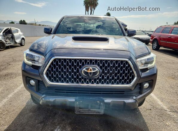 3TMBZ5DN2KM022261 2019 TOYOTA TACOMA Gray წინა ხედი