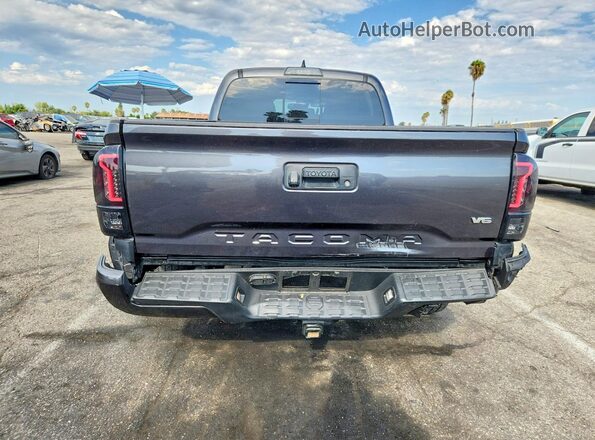 3TMBZ5DN2KM022261 2019 TOYOTA TACOMA Gray უკანა ხედი