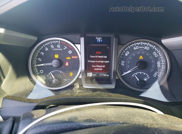 3TMBZ5DN3PM030523 2023 TOYOTA TACOMA Gray Սարքավորումների վահանակի տեսք