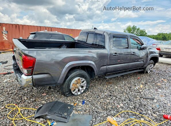 3TMBZ5DN4JM013768 2018 TOYOTA TACOMA Gray Հետևի աջ
