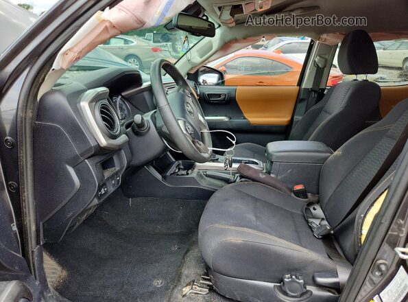 3TMBZ5DN4JM013768 2018 TOYOTA TACOMA Gray Սալոնի դիմացի տեսք