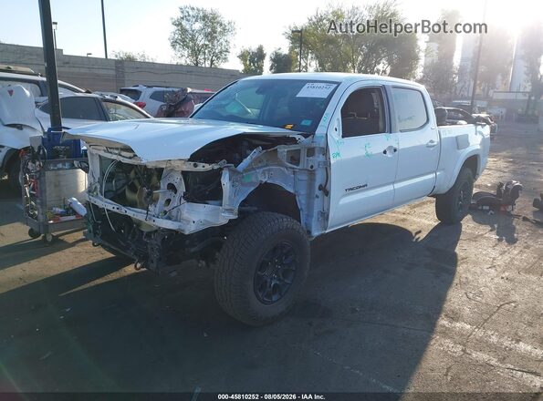 3TMBZ5DN7MM032206 2021 TOYOTA TACOMA Белый Передняя левая четверть