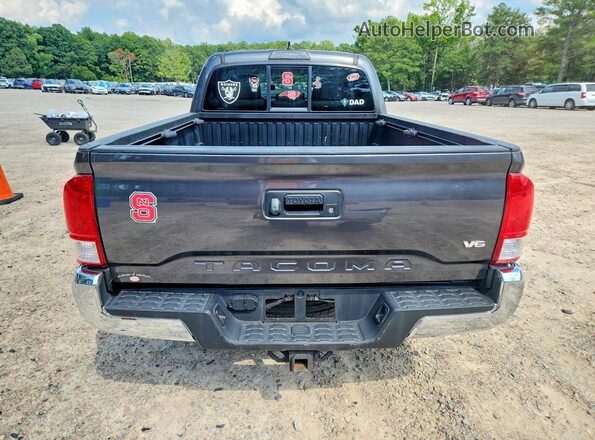 3TMBZ5DN8GM001485 2016 TOYOTA TACOMA Gray Հետևի տեսք