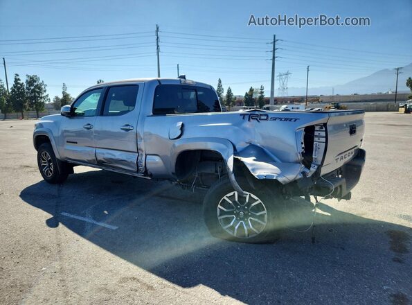3TMBZ5DNXMM031664 2021 TOYOTA TACOMA Серебряный Задняя левая четверть