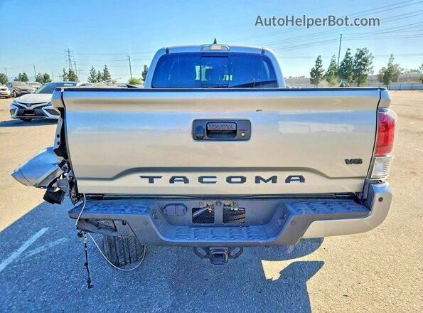 3TMBZ5DNXMM031664 2021 TOYOTA TACOMA Серебряный Вид сзади