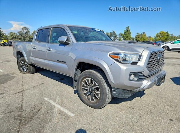 3TMBZ5DNXMM031664 2021 TOYOTA TACOMA Серебряный Передняя правая четверть