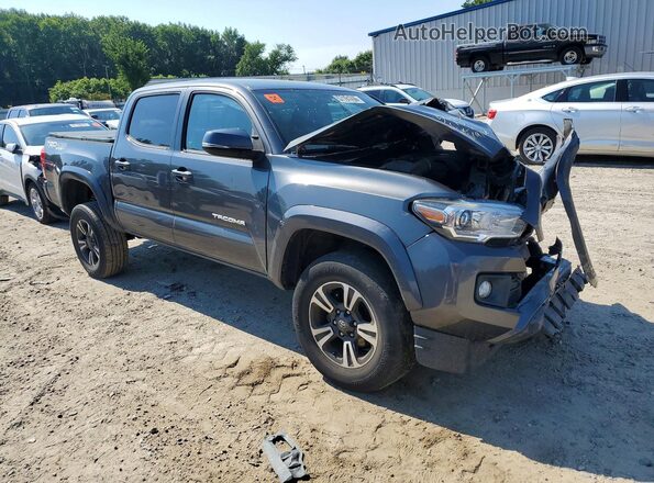 3TMCZ5AN0HM049380 2017 TOYOTA TACOMA Charcoal Przód prawy