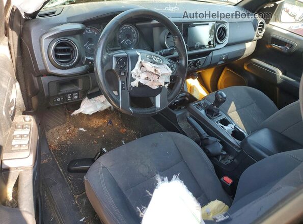 3TMCZ5AN0HM049380 2017 TOYOTA TACOMA Charcoal Widok deski rozdzielczej