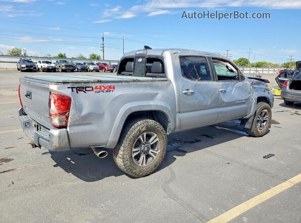 3TMCZ5AN0HM062713 2017 TOYOTA TACOMA Silver Հետևի աջ