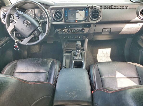 3TMCZ5AN0HM062713 2017 TOYOTA TACOMA Silver Առջևի վահանակի տեսք