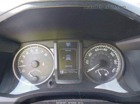 3TMCZ5AN0HM068558 2017 TOYOTA TACOMA Серый Вид задних сидений