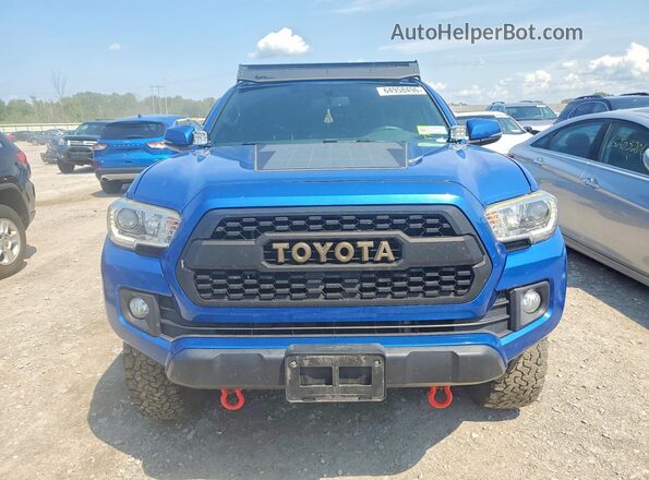 3TMCZ5AN0HM110257 2017 TOYOTA TACOMA Blue Vista frontal
