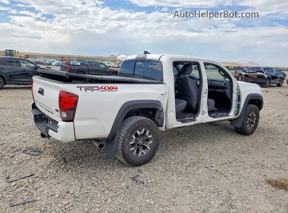 3TMCZ5AN0JM184929 2018 TOYOTA TACOMA White Rear right