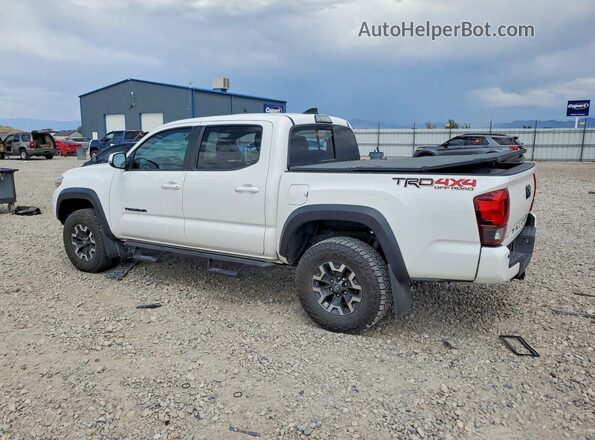 3TMCZ5AN0JM184929 2018 TOYOTA TACOMA White Rear left