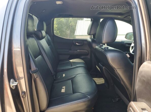 3TMCZ5AN0KM228946 2019 TOYOTA TACOMA Gray უკანა სავარძლების ხედი