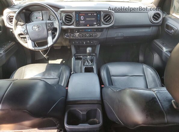 3TMCZ5AN0KM228946 2019 TOYOTA TACOMA Gray წინა პანელის ხედი