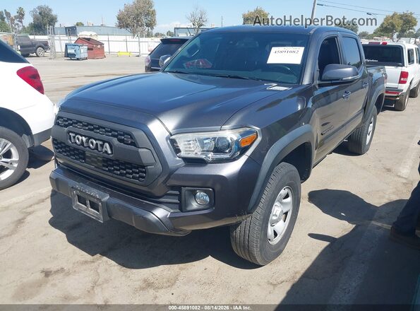 3TMCZ5AN0KM240627 2019 TOYOTA TACOMA Gray წინა მარცხენა ხედი სამი მეოთხედიდან