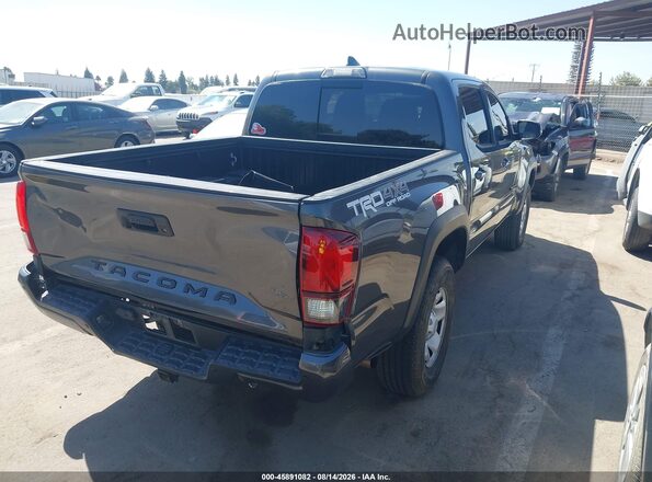 3TMCZ5AN0KM240627 2019 TOYOTA TACOMA Gray უკანა მარჯვენა